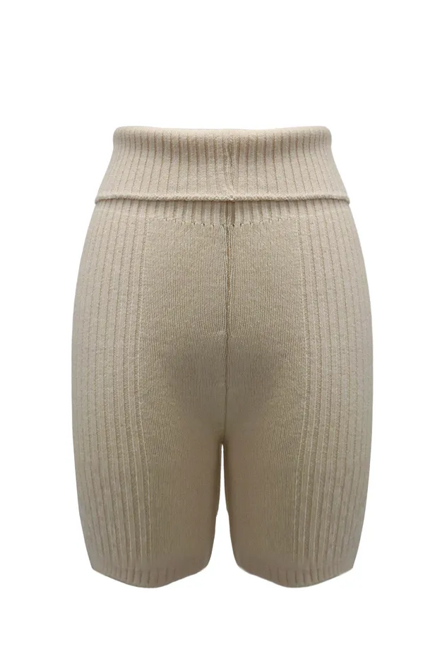 Storets Quinn Sweater Biker Shorts Women Shorts