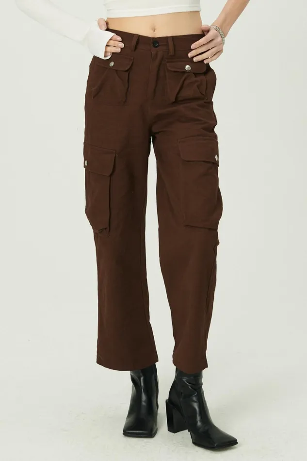 Storets Rachel Utility Cargo Pants Women Trousers