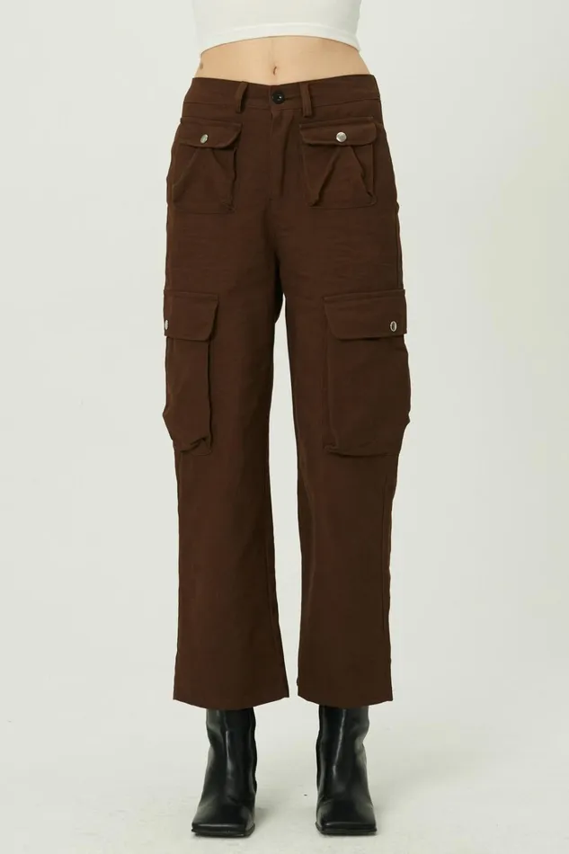 Storets Rachel Utility Cargo Pants Women Trousers