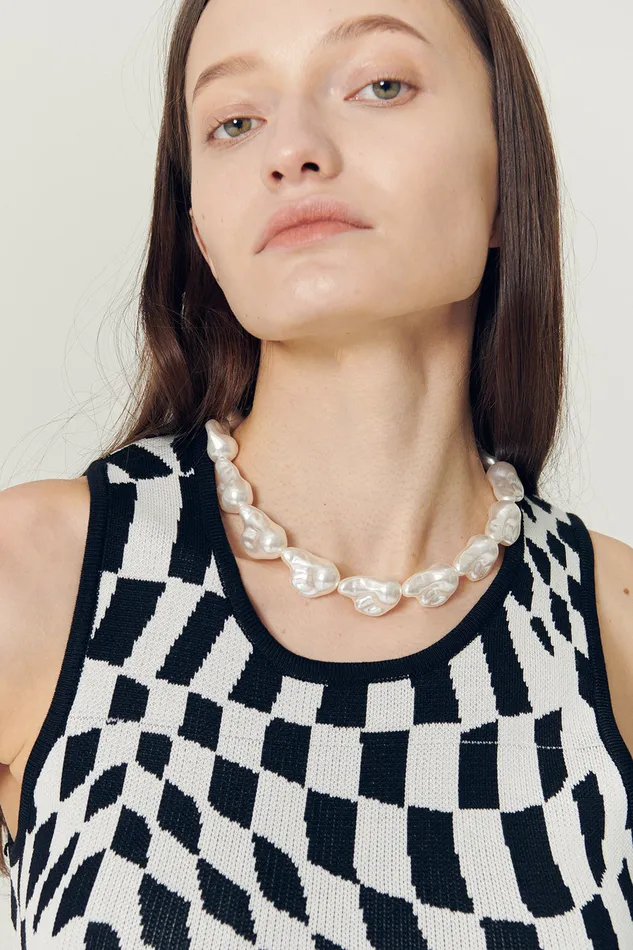Storets Zelie Baroque Pearl Necklace Women Jewelry