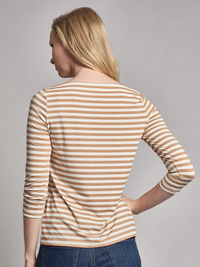Stripe Button Shoulder Jersey Top Women Jones New York Tops and Blouses Stripe Button Shoulder Jersey Top Women Jones New York Tops and Blouses