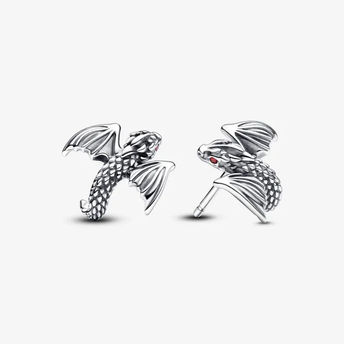 Stud Earrings Women Pandora Game Of Thrones Curved Dragon Stud Earrings