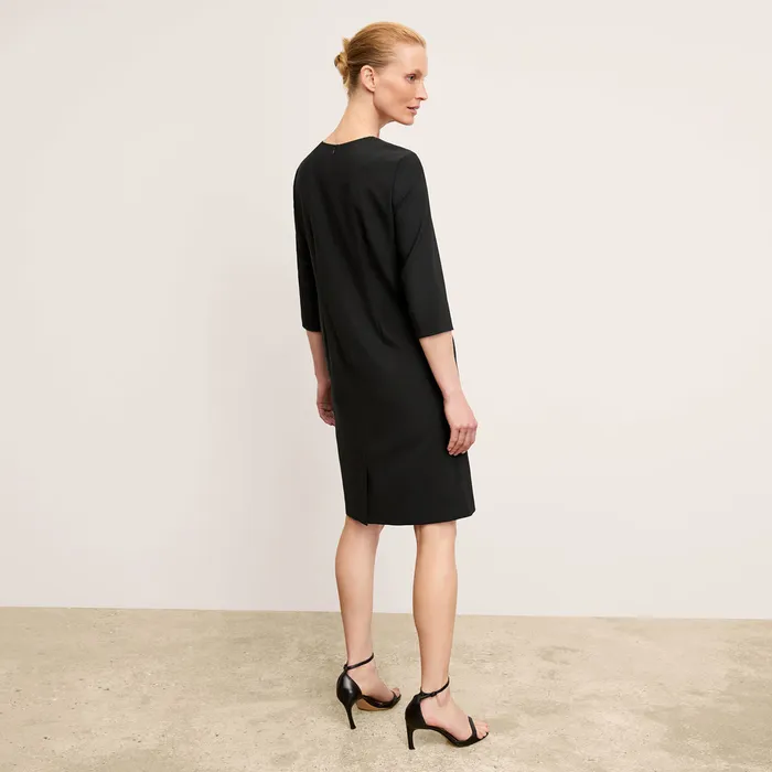 Suiting Women The Lancia Travel Dress 8211 OrigamiTech Black M M LaFleur