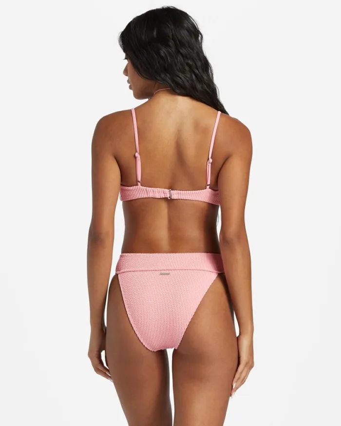 Summer High Kensley Underwire Bikini Top Flamingo Women Billabong Solid Swimwear
