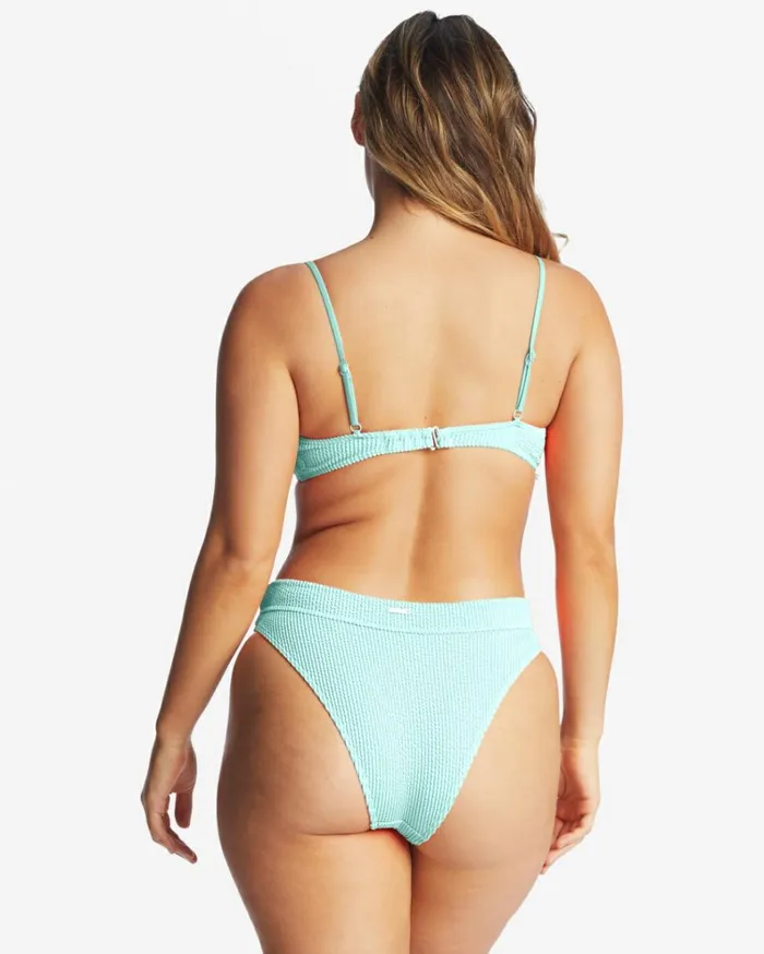 Summer High VNeck Bralette Bikini Top Mint Kiss Women Billabong Bikini Tops