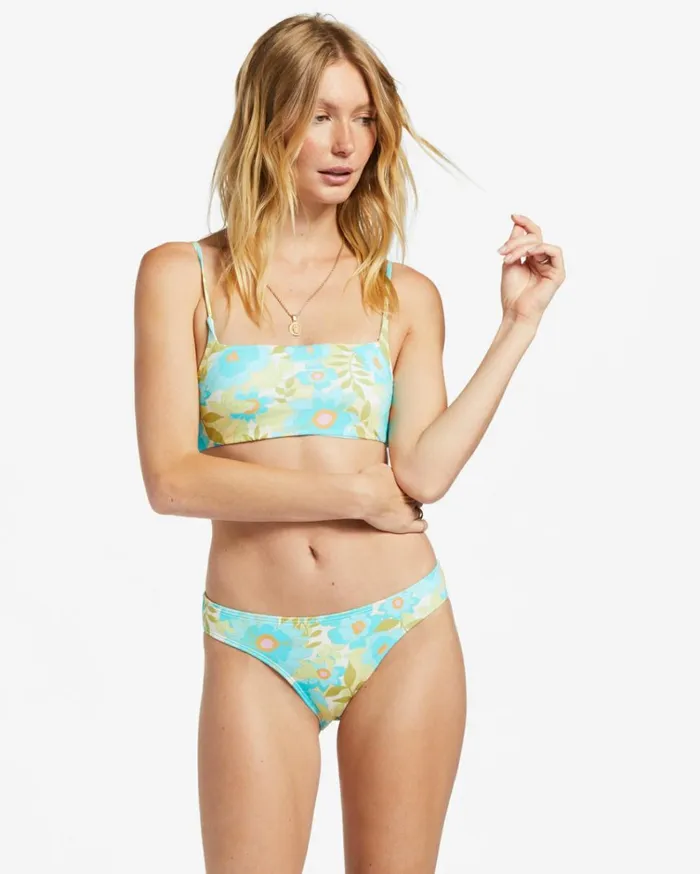 Summer Sky Lowrider Medium Bikini Bottoms Multi Women Billabong Bikinis