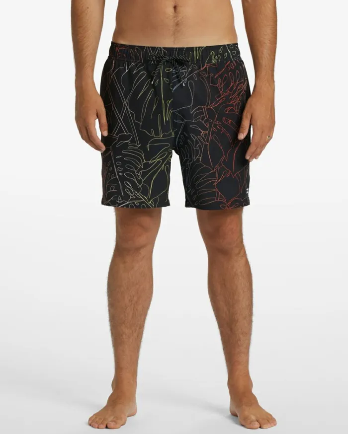 Sundays Layback 17034 Boardshorts Stealth Men Billabong Side Pockets
