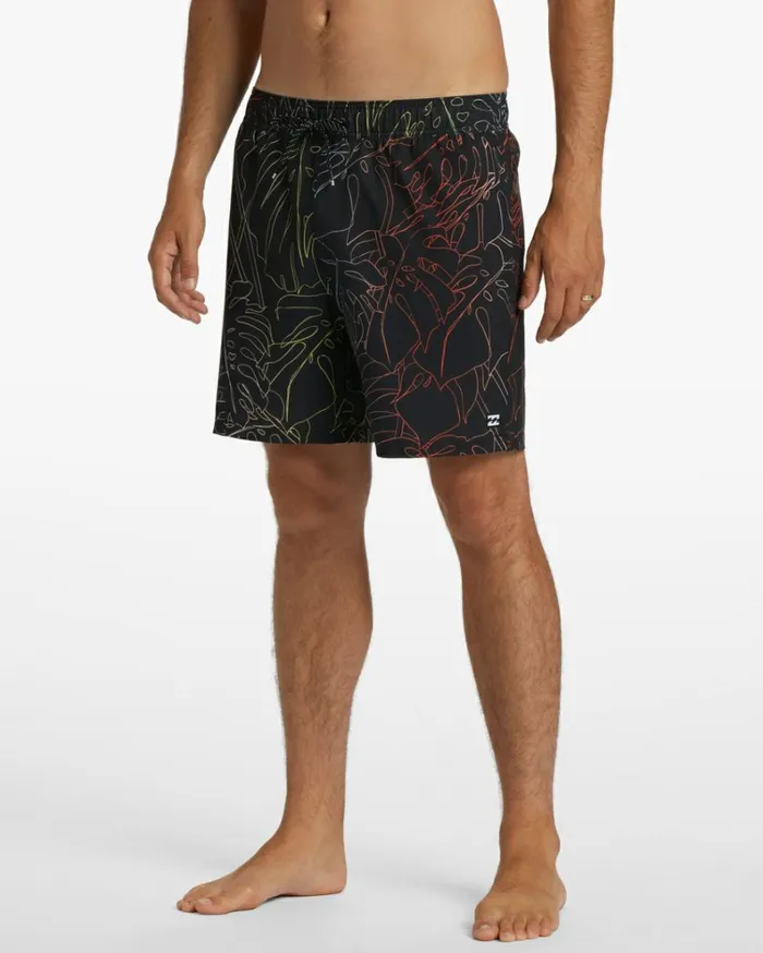 Sundays Layback 17034 Boardshorts Stealth Men Billabong Side Pockets