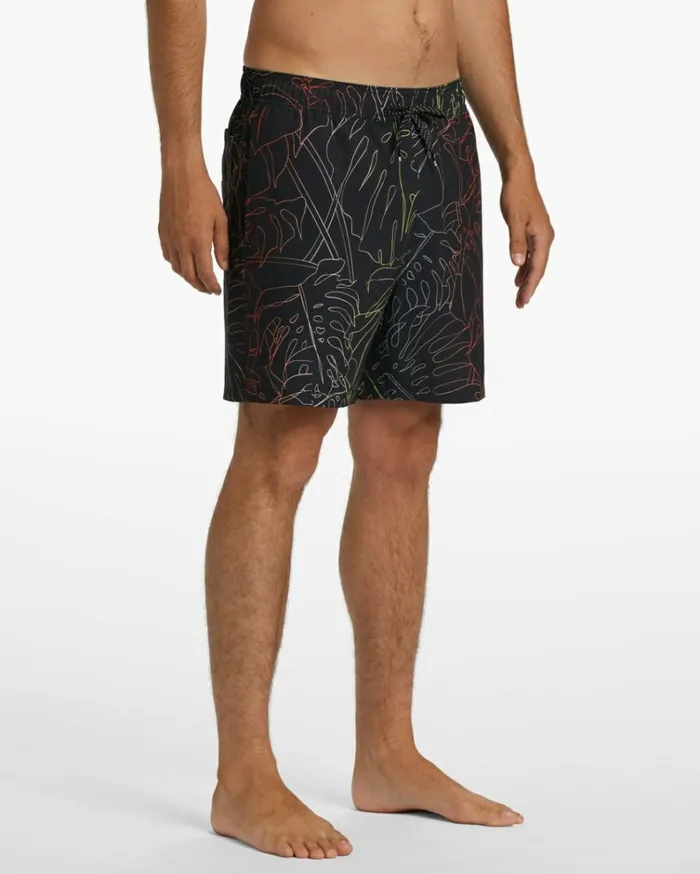 Sundays Layback 17034 Boardshorts Stealth Men Billabong Side Pockets