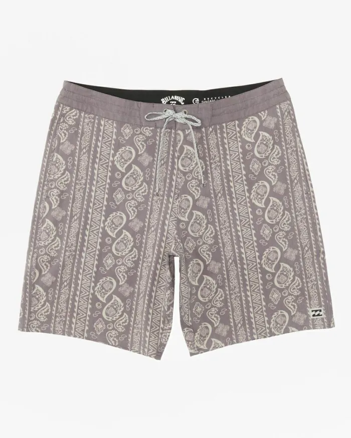 Sundays Lo Tide 19034 Boardshorts Plum Men Billabong Side Pockets