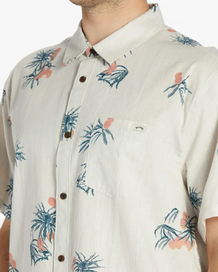 Sundays Mini Short Sleeve Shirt Oyster Men Billabong Shirts