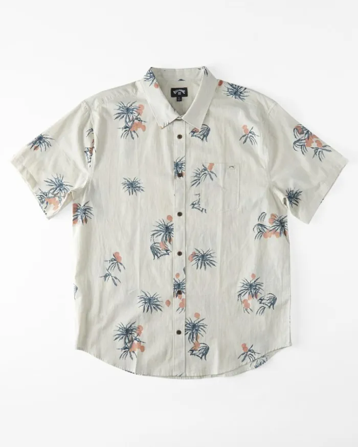 Sundays Mini Short Sleeve Shirt Oyster Men Billabong Shirts