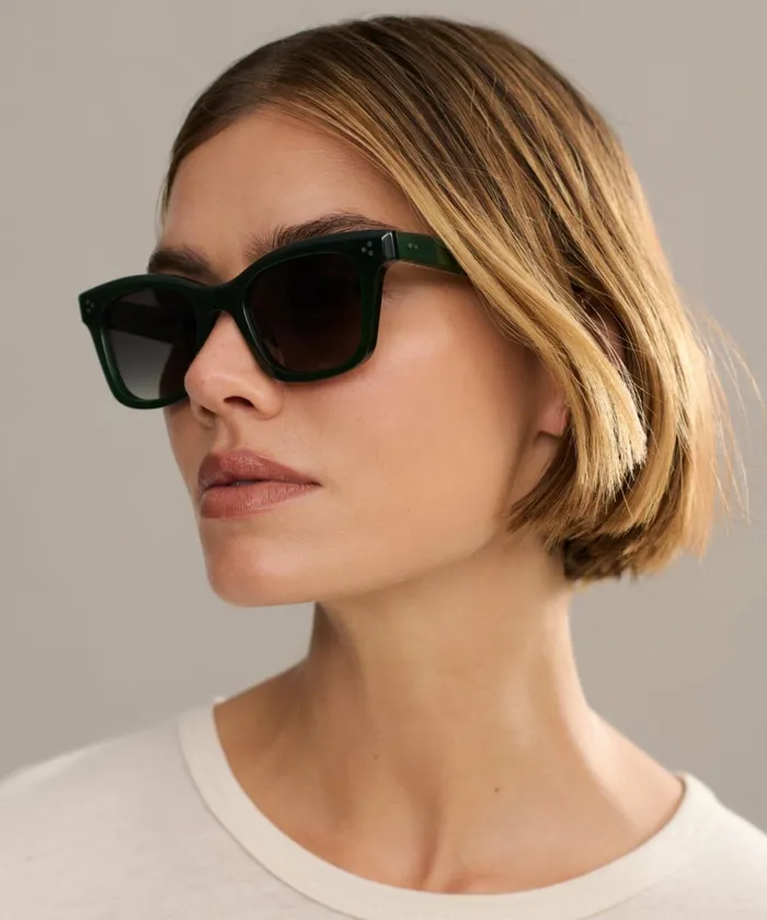 Sunglasses Women Jenni Kayne Thompson Sunglasses Forest