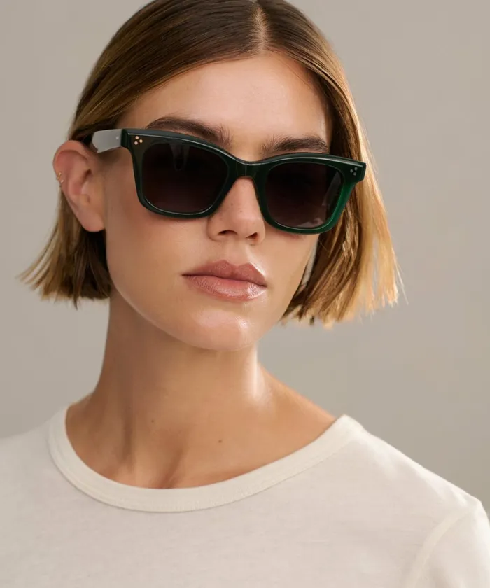 Sunglasses Women Jenni Kayne Thompson Sunglasses Forest