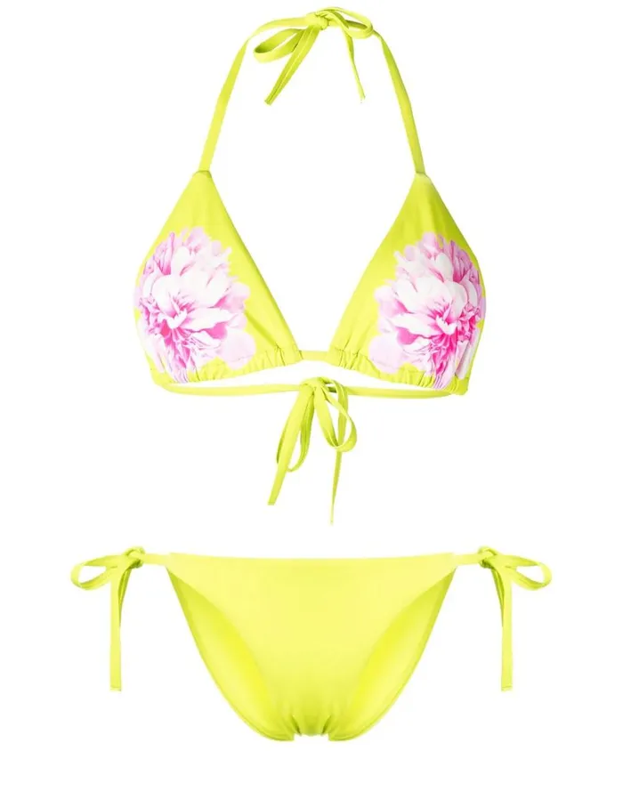 Surf and Swim Women Cynthia Rowley Becca String Bikini Top