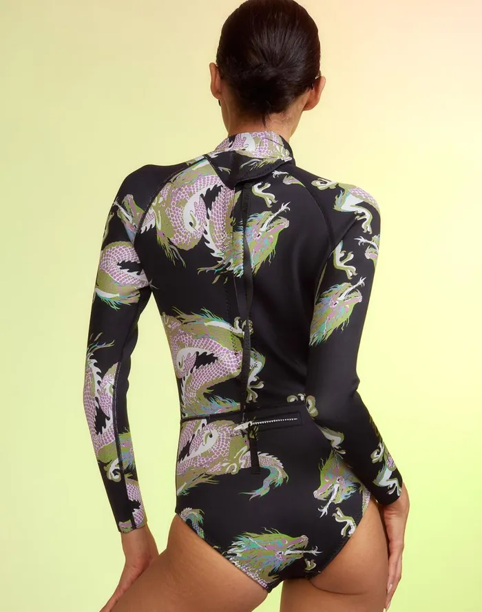 Surf and Swim Women Cynthia Rowley Dragon Wetsuit