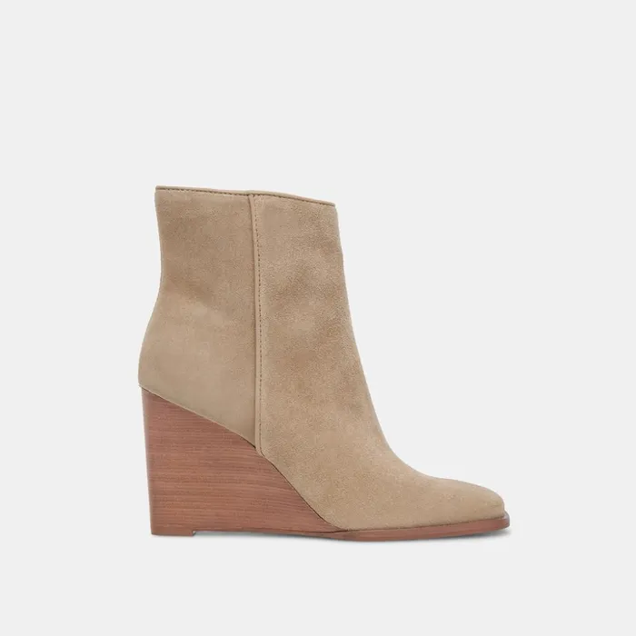 Susann Booties Almond Suede Women Dolce Vita Boots and Booties