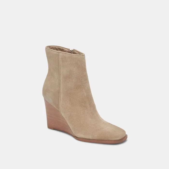 Susann Booties Almond Suede Women Dolce Vita Boots and Booties