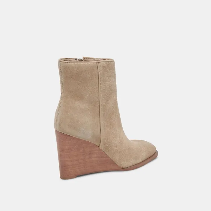 Susann Booties Almond Suede Women Dolce Vita Boots and Booties