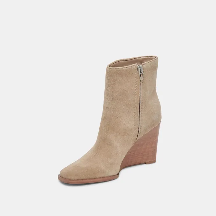 Susann Booties Almond Suede Women Dolce Vita Boots and Booties