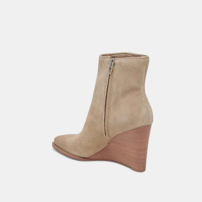 Susann Booties Almond Suede Women Dolce Vita Boots and Booties
