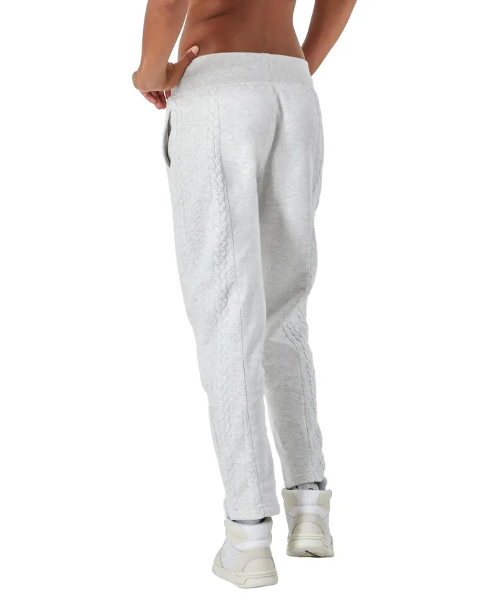 Sweater Pants C Logo 29034 Silver Grey Women Champion Pants
