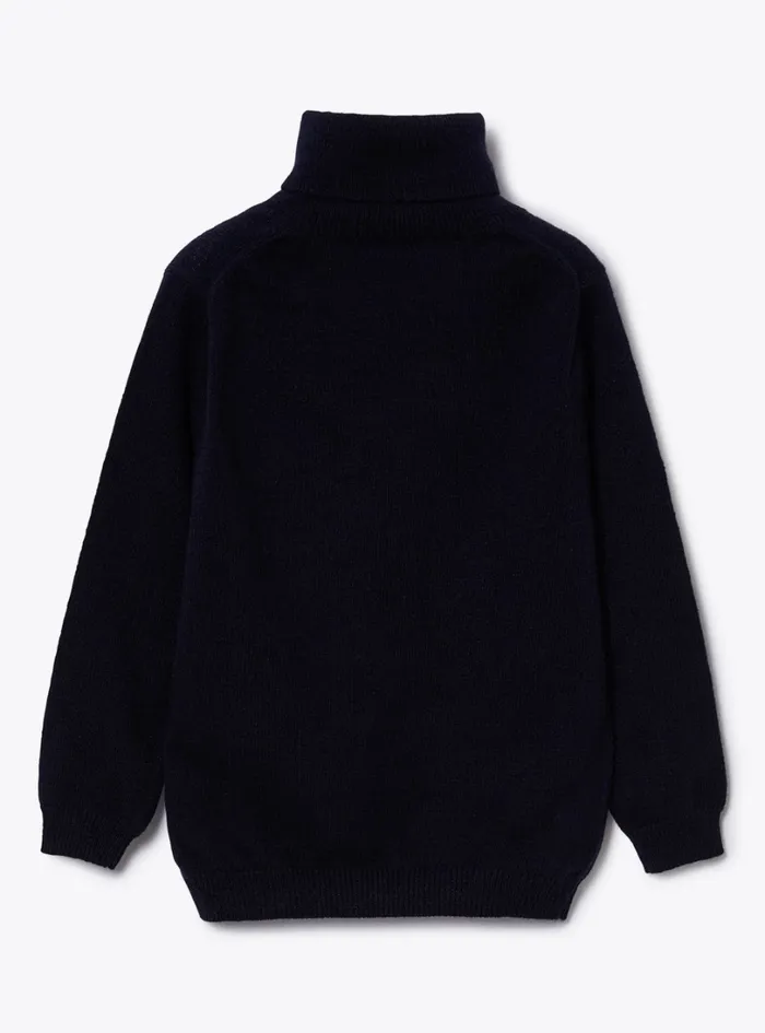 Sweaters And Cardigans Boy 216 Il Gufo Turtleneck Wool Sweater