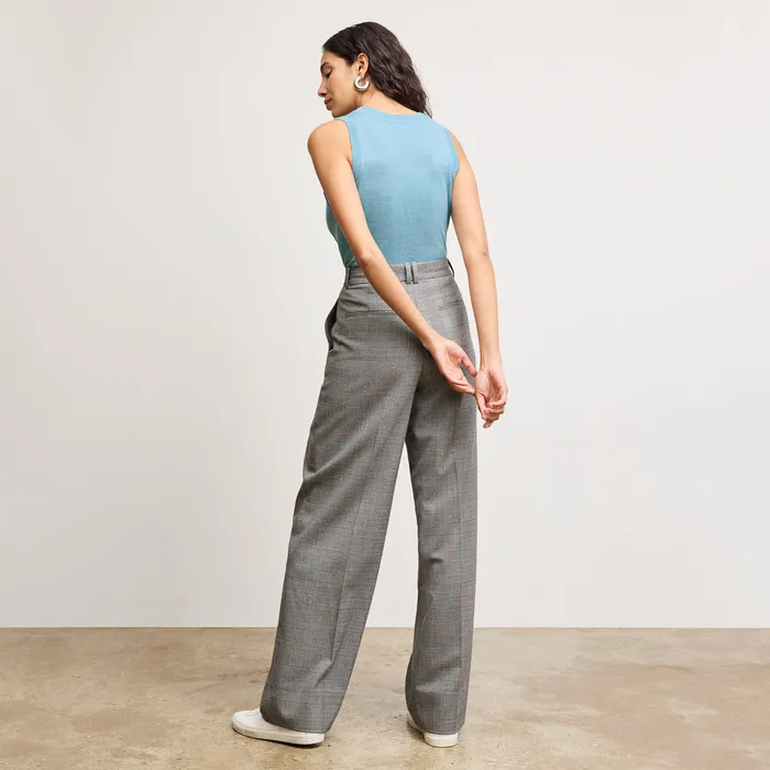 Sweaters The Jamie Pointelle Tank 8211 Light Merino Morning Sky 8211 M M LaFleur Women
