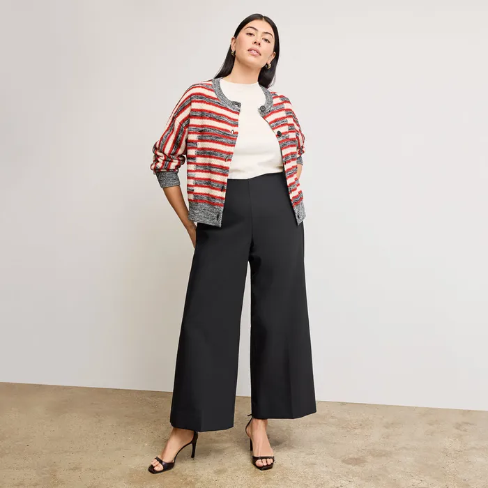 Sweaters The Miriam Oversized Cardigan 8211 Multi Knit Sunset Stripe M M LaFleur Women