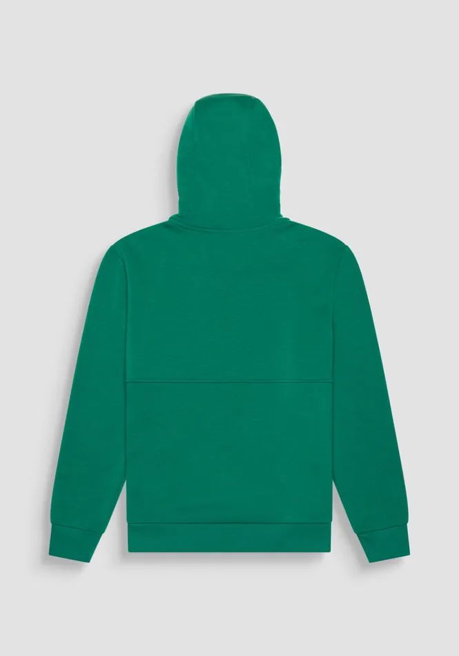 Sweatshirts Men Antony Morato Relaxed Fit Hoodie In Green Cotton Blend Sustainable Fabric Flag Green