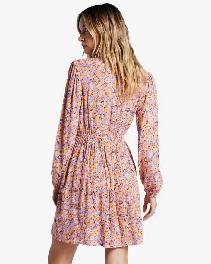 Sweetest Dream Mini Dress Multi 1 Women Billabong Mini Dresses