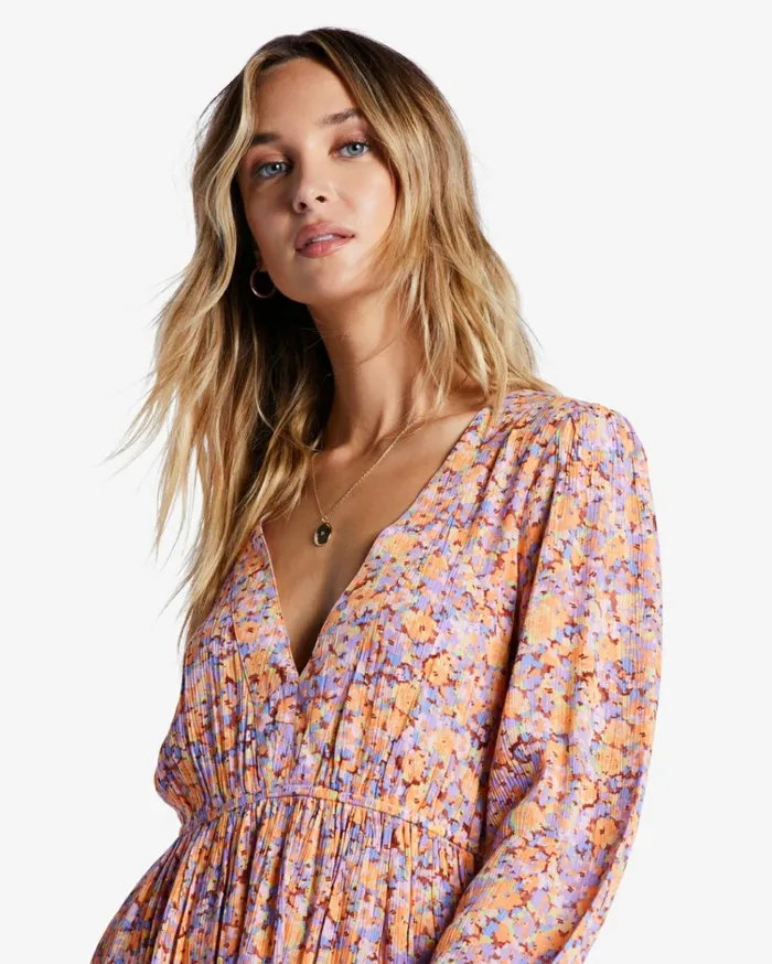 Sweetest Dream Mini Dress Multi 1 Women Billabong Mini Dresses