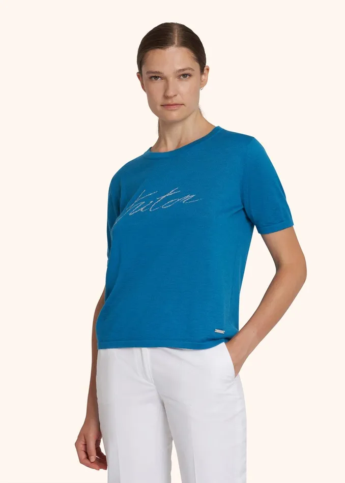 TSHIRT ROUND NECK CASHMERE Women Kiton PoloTShirts TSHIRT ROUND NECK CASHMERE Women Kiton PoloTShirts