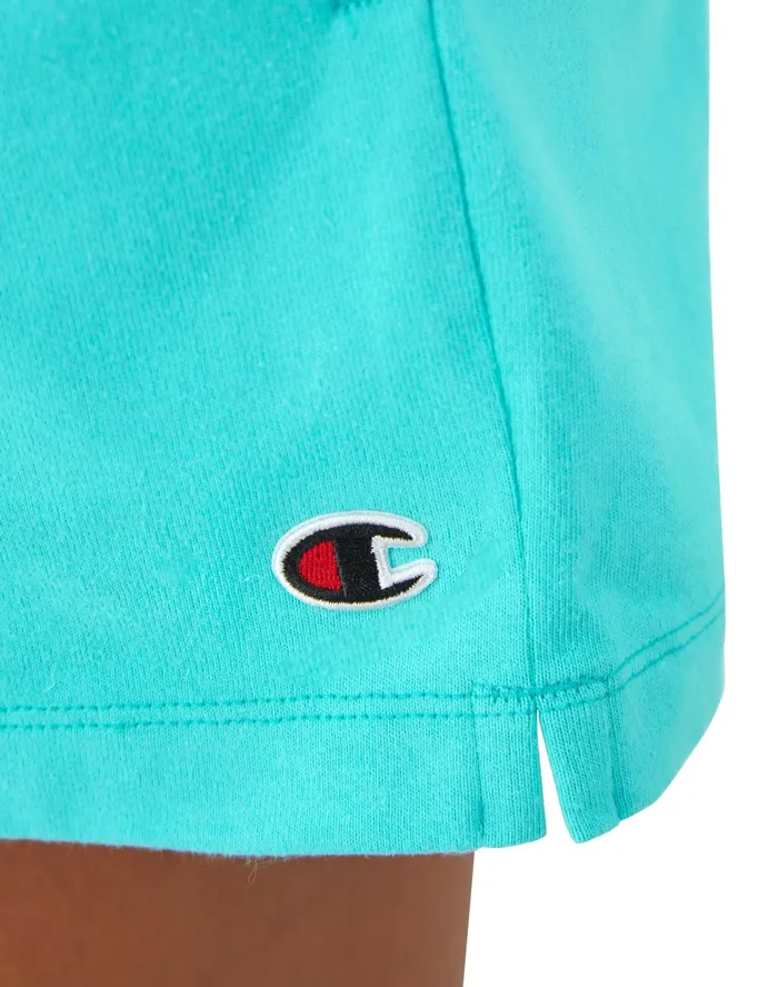 TShirt Shorts C Logo 3034 Aqua Excursion Women Champion Shorts