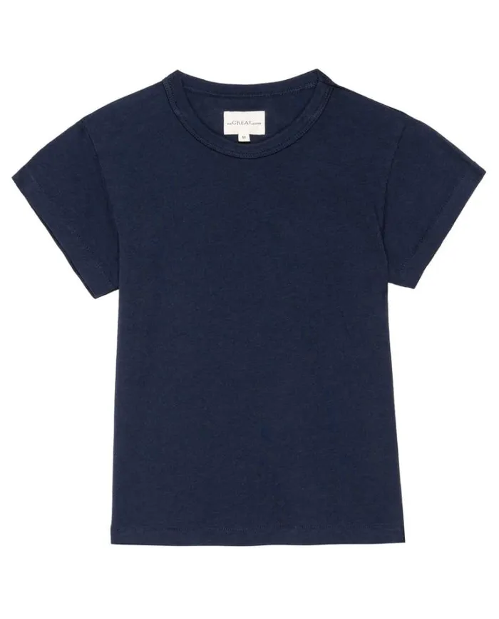 Tshirts Little039s The Great The Little Boxy Crew True Navy