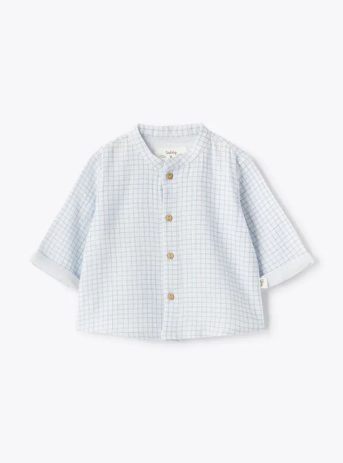 Tshirts Shirts And Bodies Baby 036 Il Gufo Organic Cotton Gauze Shirt