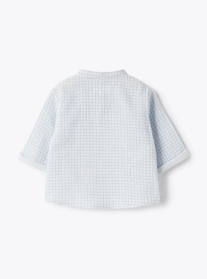 Tshirts Shirts And Bodies Baby 036 Il Gufo Organic Cotton Gauze Shirt