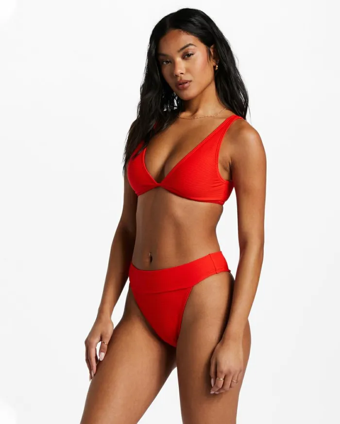 Tanlines Aruba Bikini Bottoms Rad Red Women Billabong Bikinis