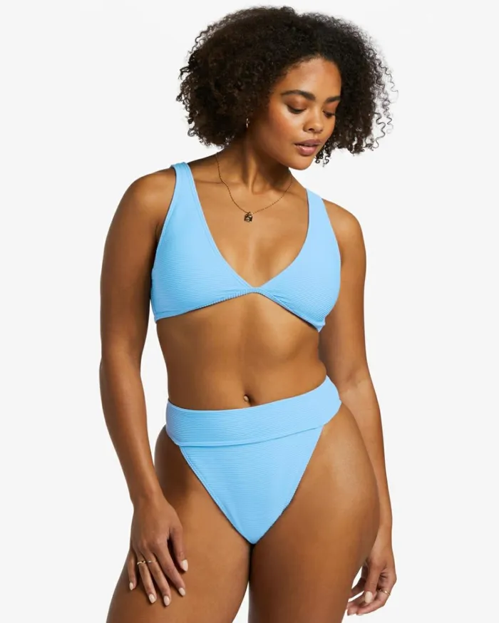 Tanlines Ava Tank Bikini Top Summer Sky Women Billabong Bikinis