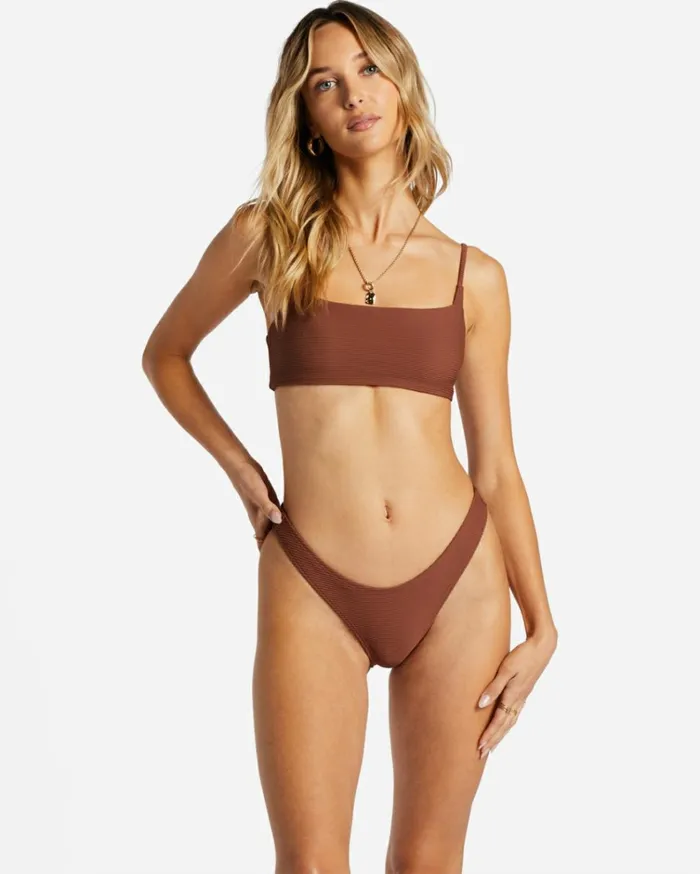 Tanlines Hike Bikini Bottoms Mocha Women Billabong Bikinis
