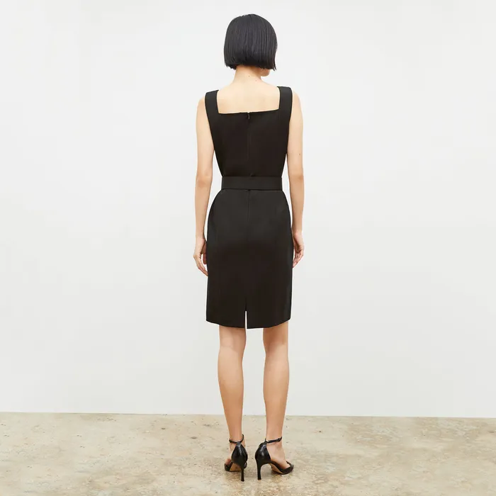 The Cynthia Dress 8211 Washable Wool Twill Black Women Dresses M M LaFleur