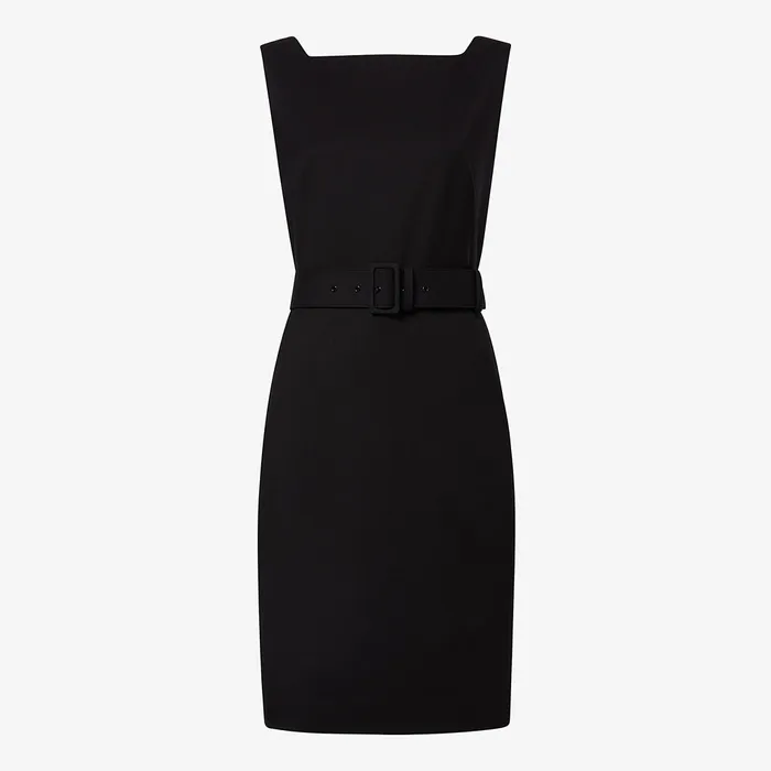The Cynthia Dress 8211 Washable Wool Twill Black Women Dresses M M LaFleur