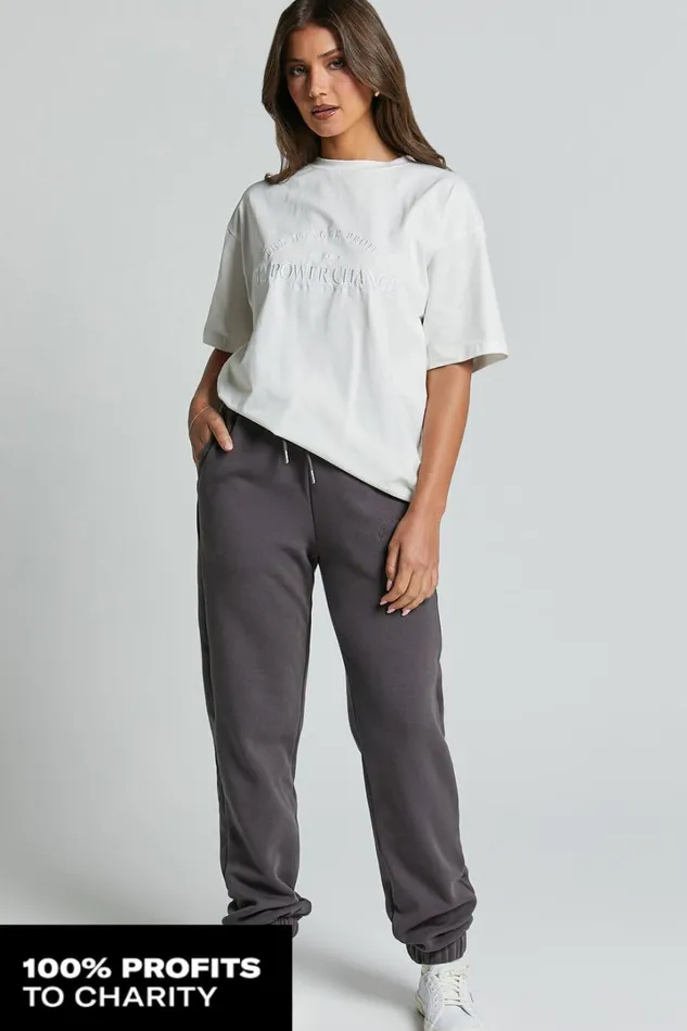 The Hunger Project X Showpo 8211 THP TShirt In White Women Showpo Activewear