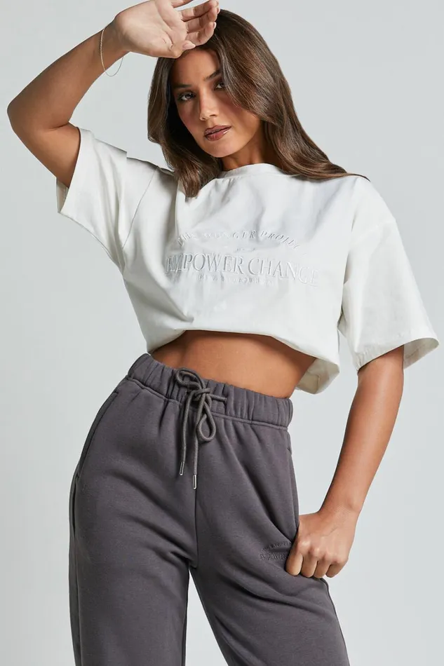 The Hunger Project X Showpo 8211 THP TShirt In White Women Showpo Activewear