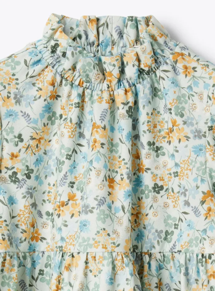 Top And Shirts Girl 216 Il Gufo Floral Print Shirt