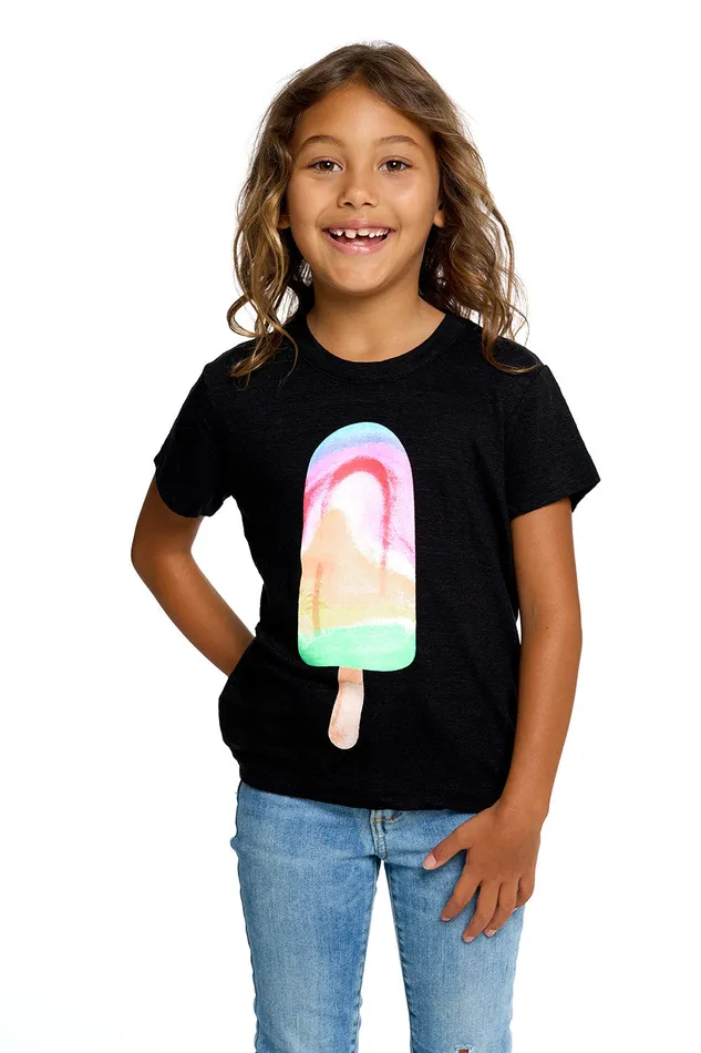 Tops Chaser Brand Girls Rainbow Popsicle Tops Chaser Brand Girls Rainbow Popsicle