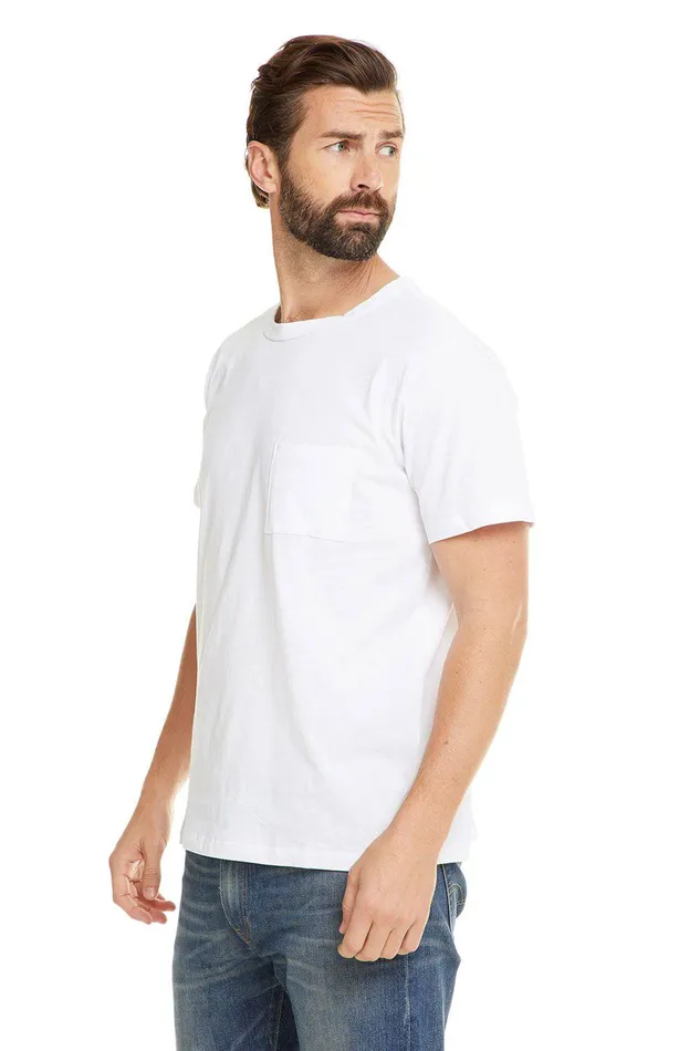 Tops Chaser Brand Mens COTTON SS POCKET TEE