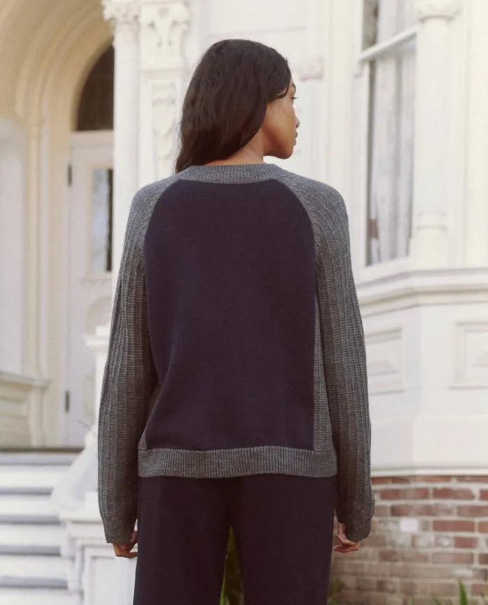 Tops Women039s The Great The Fellow Cardigan Navy