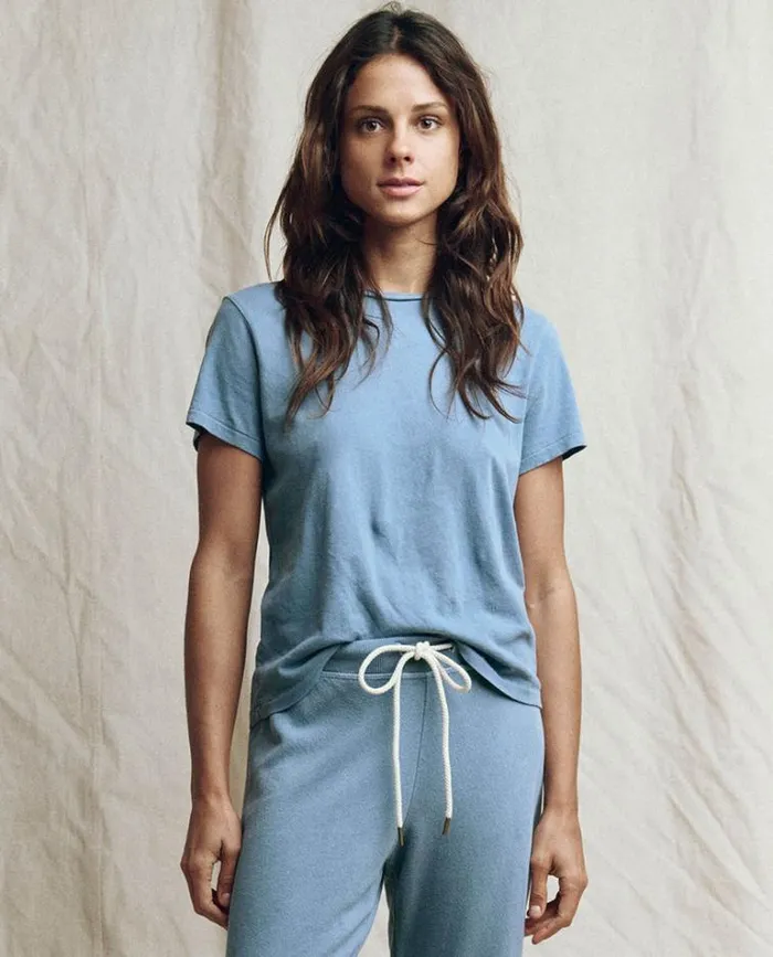 Tops Women039s The Great The Little Tee Vintage Cornflower