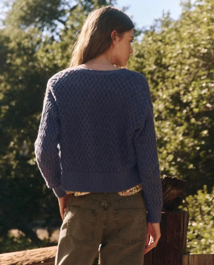 Tops Women039s The Great The Stable Cardigan Natural Dyed Logwood